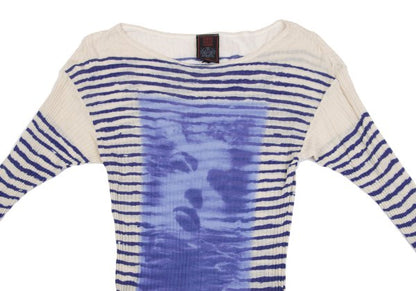 Jean Paul GAULTIER CLASSIQUE Frame Face Knit Ivory Size 48