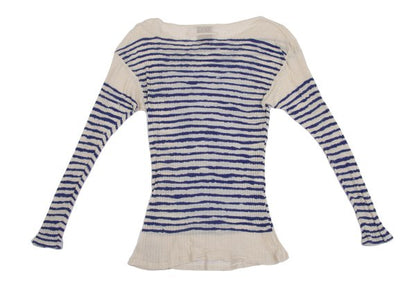 Jean Paul GAULTIER CLASSIQUE Frame Face Knit Ivory Size 48