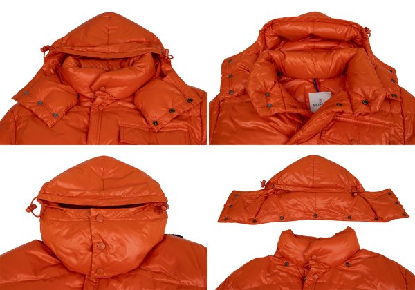 MONCLER KARAKORUM Down Jacket Orange Size 2