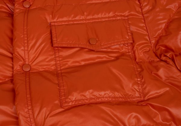 MONCLER KARAKORUM Down Jacket Orange Size 2