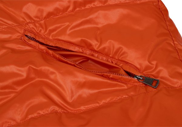MONCLER KARAKORUM Down Jacket Orange Size 2