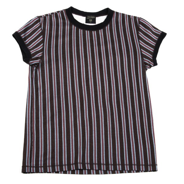 Jean Paul GAULTIER HOMME Nylon Cotton T-Shirt Multi Size MA
