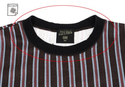 Jean Paul GAULTIER HOMME Nylon Cotton T-Shirt Multi Size MA