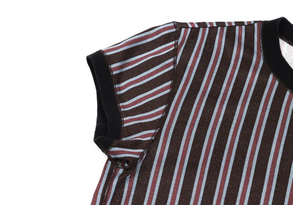 Jean Paul GAULTIER HOMME Nylon Cotton T-Shirt Multi Size MA