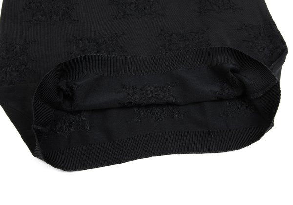 Jean Paul GAULTIER HOMME Acrylic Stretch Knit Black Size 48