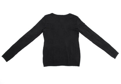 Jean Paul GAULTIER HOMME Acrylic Stretch Knit Black Size 48