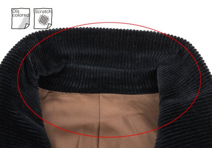 Jean Paul GAULTIER HOMME Corduroy Jacket Black Size 50