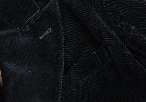 Jean Paul GAULTIER HOMME Corduroy Jacket Black Size 50