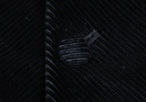 Jean Paul GAULTIER HOMME Corduroy Jacket Black Size 50