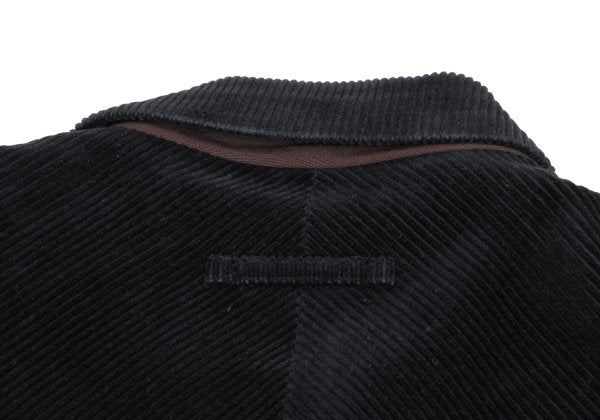 Jean Paul GAULTIER HOMME Corduroy Jacket Black Size 50