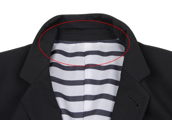 Jean Paul GAULTIER HOMME Wool Nylon Jacket Black Size 50