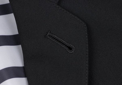 Jean Paul GAULTIER HOMME Wool Nylon Jacket Black Size 50