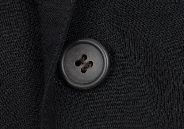 Jean Paul GAULTIER HOMME Wool Nylon Jacket Black Size 50