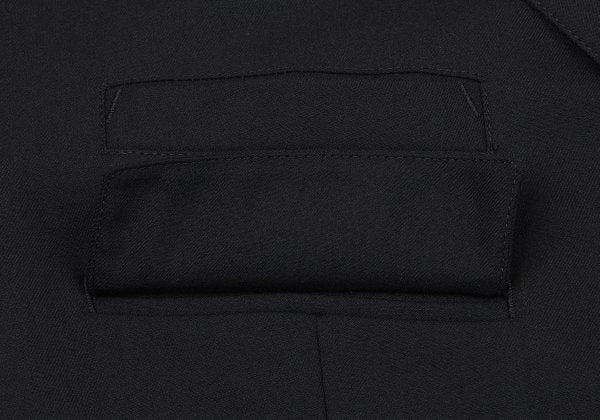 Jean Paul GAULTIER HOMME Wool Nylon Jacket Black Size 50