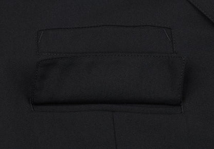 Jean Paul GAULTIER HOMME Wool Nylon Jacket Black Size 50