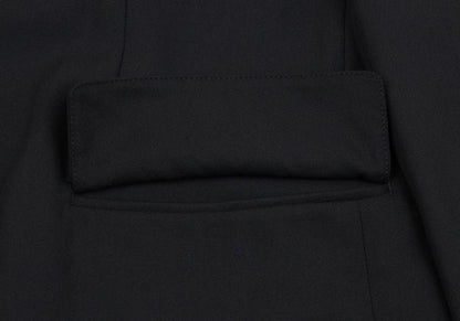 Jean Paul GAULTIER HOMME Wool Nylon Jacket Black Size 50