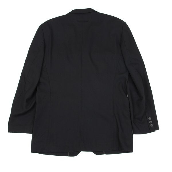 Jean Paul GAULTIER HOMME Wool Nylon Jacket Black Size 50
