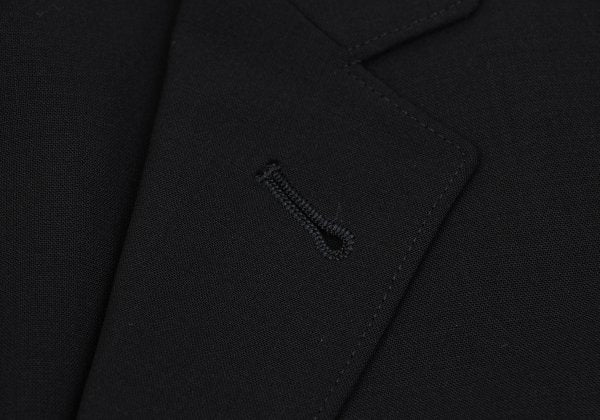 Jean Paul GAULTIER HOMME Wool Flap Jacket Black Size 48