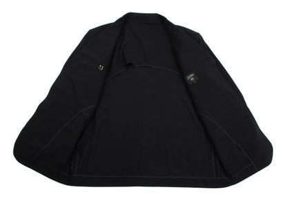 Jean Paul GAULTIER HOMME Wool Flap Jacket Black Size 48