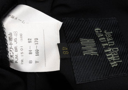 Jean Paul GAULTIER HOMME Wool Flap Jacket Black Size 48