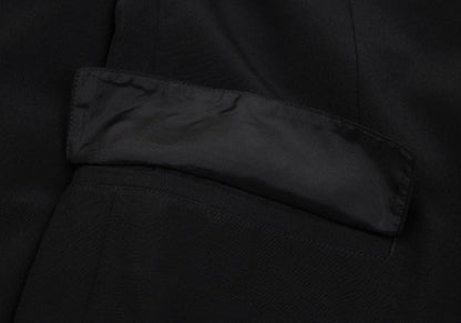 Jean Paul GAULTIER HOMME Black Striped Wool Jacket Size 52