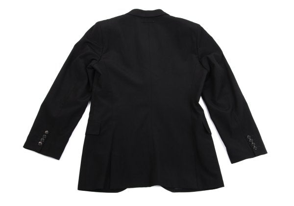 Jean Paul GAULTIER HOMME Black Striped Wool Jacket Size 52