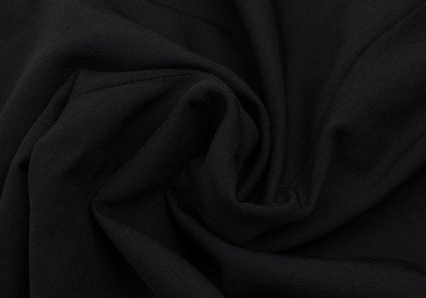 Jean Paul GAULTIER HOMME Wool Tuck Pants Black Size 48