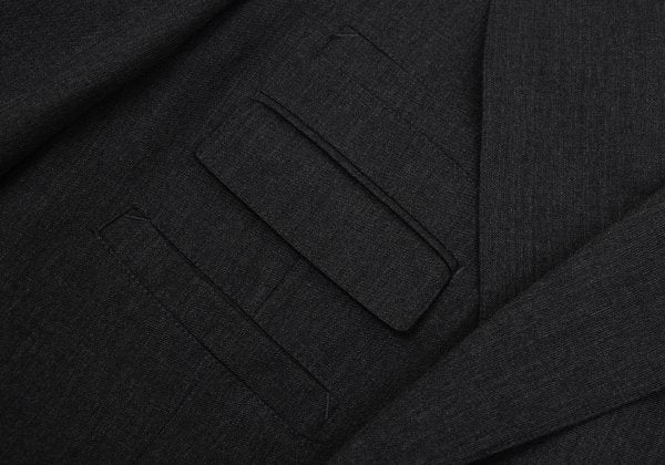 Jean Paul GAULTIER HOMME Wool Peaked Jacket Charcoal Size 48