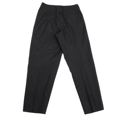 Jean Paul GAULTIER HOMME Wool Pleated Pants Charcoal Size 50
