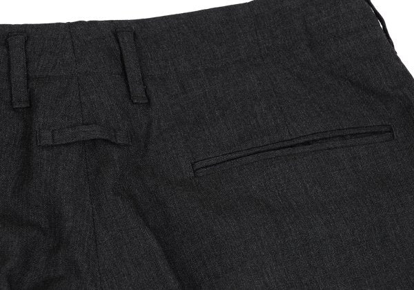 Jean Paul GAULTIER HOMME Wool Pleated Pants Charcoal Size 50