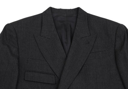 Jean Paul GAULTIER HOMME Wool Pocket Jacket Gray Size 48