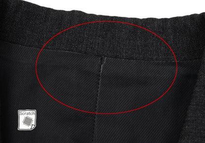 Jean Paul GAULTIER HOMME Wool Pocket Jacket Gray Size 48