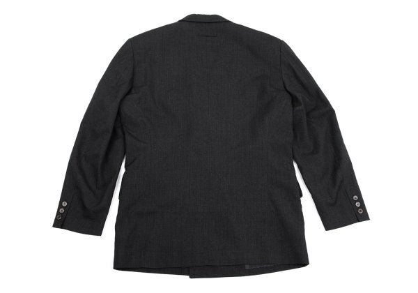 Jean Paul GAULTIER HOMME Wool Pocket Jacket Gray Size 48