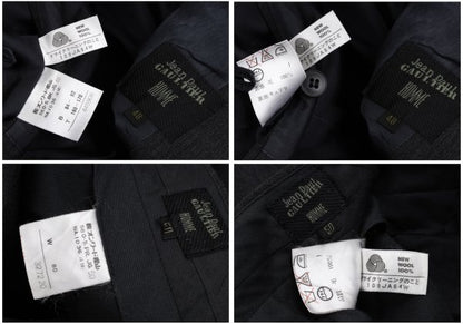 Jean Paul GAULTIER HOMME Wool Pocket Jacket Gray Size 48