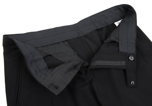 Jean Paul GAULTIER HOMME Wool Center Pants Black Size 50