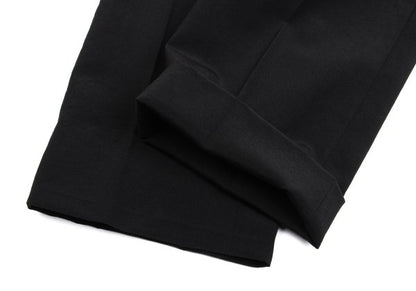 Jean Paul GAULTIER HOMME Wool Center Pants Black Size 50