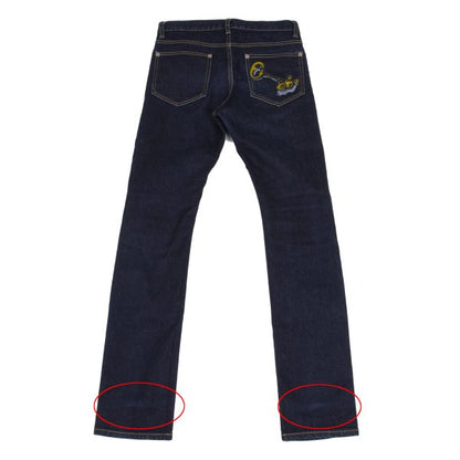 Vivienne Westwood MAN Key Print Skinny Jeans Indigo Size 42