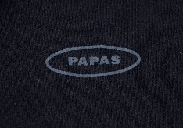 Papas Navy Cotton Half-Zip Sweatshirt Size 50L