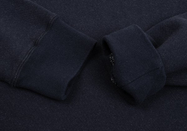 Papas Navy Cotton Half-Zip Sweatshirt Size 50L