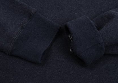 Papas Navy Cotton Half-Zip Sweatshirt Size 50L