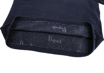 Papas Navy Cotton Half-Zip Sweatshirt Size 50L