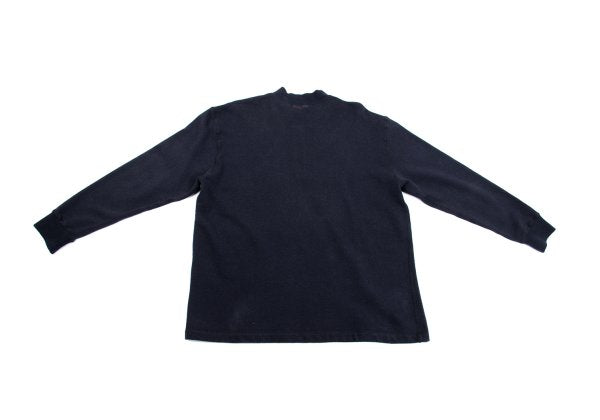 Papas Navy Cotton Half-Zip Sweatshirt Size 50L