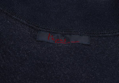Papas Navy Cotton Half-Zip Sweatshirt Size 50L