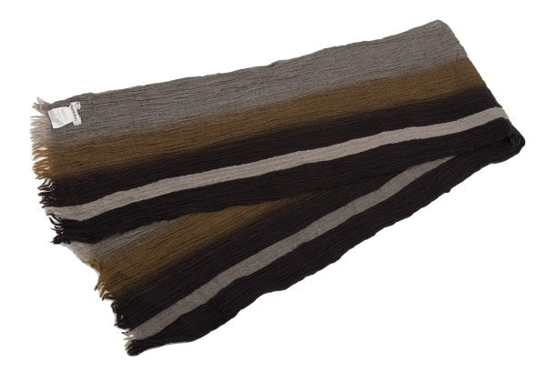 Plantation Cotton Gradient Scarf Brown