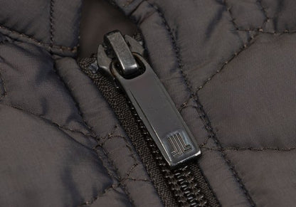 LANVIN collection Brown Hexagon Insulated Vest Size 48