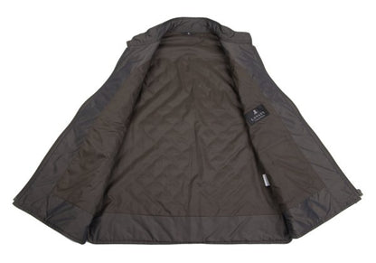 LANVIN collection Brown Hexagon Insulated Vest Size 48