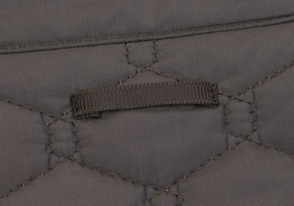 LANVIN collection Brown Hexagon Insulated Vest Size 48