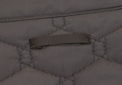 LANVIN collection Brown Hexagon Insulated Vest Size 48