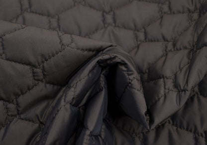 LANVIN collection Brown Hexagon Insulated Vest Size 48
