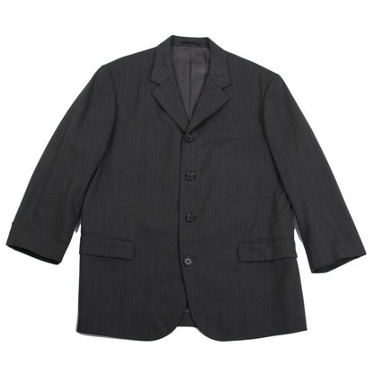 Y's for men Poly Wool 4-Button Jacket Gray Size S